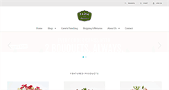 Desktop Screenshot of farmfreshflowers.com